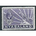 Nyasaland 1934 SG120 6d Violet Mounted Mint .. ..