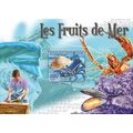 CENTRAL AFRICA 2011 SHEET MNH SEAFOOD LES FRUIT...