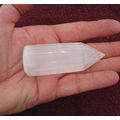 B Selenite Point Crystal Gemstone 6 Sided 3 Inc...