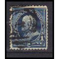 Used 264 1c Benjamin Franklin Fine RA1023
