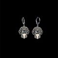 New Women’s Silver Alloy Beagle Fashion Earrings