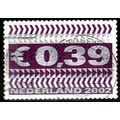 Netherlands 2001 Numeral 0,39€ Used Stamp Stand...