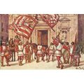 Art GIRAFFA Contrade di Siena Postcard (Istitut...