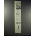 1913 Peter's Milk Chocolate Ad - Popular