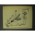 1943 Cartoon by George Wolfe - Vitamin Pills in...