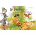 CENTRAL AFRICA 2011 SHEET MNH BUTTERFLIES PAPIL...