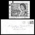 Canada #EN87b Elizabeth II Centennial Postal En...