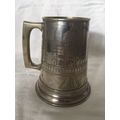 TAJ AGRA INDIA Plated Brass Tankard Decorative ...