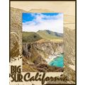 Big Sur California Laser Engraved Wood Picture ...