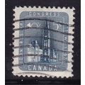 CANADA 1957 14th UPU CONGRESS 5c USED SG497