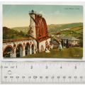 vintage postcard Laxey Wheel, Isle of Man