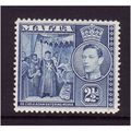 MALTA 1938 SG 222 2d 1/2d GRAYISH BLUE M / MINT#2