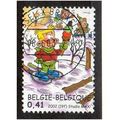 BEL 2002 41c 'CHRISTMAS ( EX M/S)' FINE USED (E...