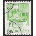Fa 1024: 1 Kr. 10 pale green Christmas Preparat...