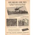united states rubber company 1950 hose pipe dre...