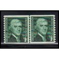 1299 1c Thomas Jefferson Fine MNH CLP KA9154