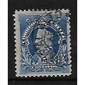 CHILE 1901 CHRISTOPHER COLUMBUS 5c BLUE SG89 FI...