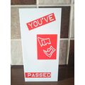 Blank Card You've Passed #19
