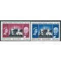 British Guiana 1966 Churchill Set SG374-375 Mou...