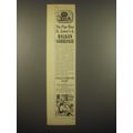 1966 Balkan Sobranie Flake Tobacco Ad - The Pipe Man St. James's & Balkan