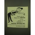 1949 Rootes Motors inc. Ad - People who are fus...