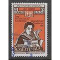 GUATEMALE 1973 INT BOOK YEAR 3c FRANCISCO XIMEN...