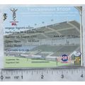 2007 ticket Harlequins v. Leeds Rhinos, Captain...