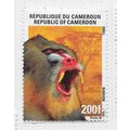 CAMEROUN CAMEROONS 1998 BABOON DRILL FANGS MAND...
