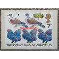 2 Turtle Doves, 3 French Hens, 7p Post Office P...
