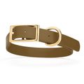 Dog Pet Collar with Brass Hardware Size XL W 1”...