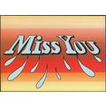 Miss You, 1982 - H & L Postcard