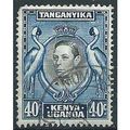 KUT 1952 SG143 40c Black & Blue Fine Used .. ..