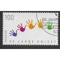 GER 1996 100pf '50TH ANN OF U.N.I.C.E.F' FINE U...