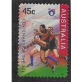 AUS 1996 45c(S/A) 'CENTENARY OF THE AFL' FINE U...