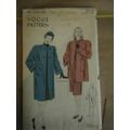 Vintage 1940's Vogue 5730 Easy-To-Make Coat Pat...