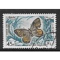 LEBANON 1965 BUTTERFLIES 45p COMMON GRAYLING SG...