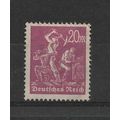 Germany.SG252 20m Miners (Purple).Mounted Mint....