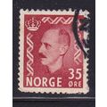 NORWAY 1950 KINGHAAKEN VII 35 ore VALUE USED SG...