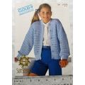 Vintage: Sirdar 4474 cardigan, sunseeker