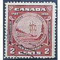 Canada 1934 SG334 2c Red-Brown 150th Anniversar...
