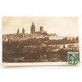 vintage postcard Coutances, France