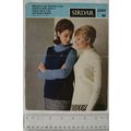 Vintage: Sirdar 2284 sweater & double bouncle o...