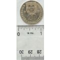 1999 Portugal 20 escudos coin