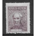 ARGENTINA REP 1939 PORTRAITS 20c LILAC G BROWN ...