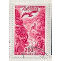 ANDORRA ANDORRE FRENCH POST OFFICES 200Fr SGF16...