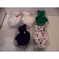 TY BEANIE BABIES PRINCESS ( DIANA ), VALENTINO ...