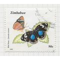 ZIMBABWE 1992 BUTTERFLY BLUE PANSY FAUNA INSECT...