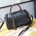 Women Large Capacity Crossbody Bag Black