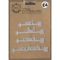 M&C Boutique. Sentiments Die Set. Die Cutting C...