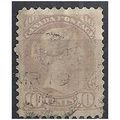 Canada 1876 SG87 10c Pale Lilac Magenta Very Fi...